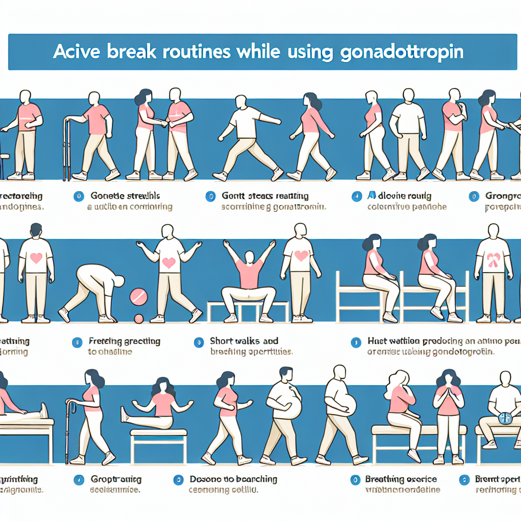 Cómo programar descansos activos mientras usas Gonadotropina Cómo programar descansos activos mientras usas Gonadotropina