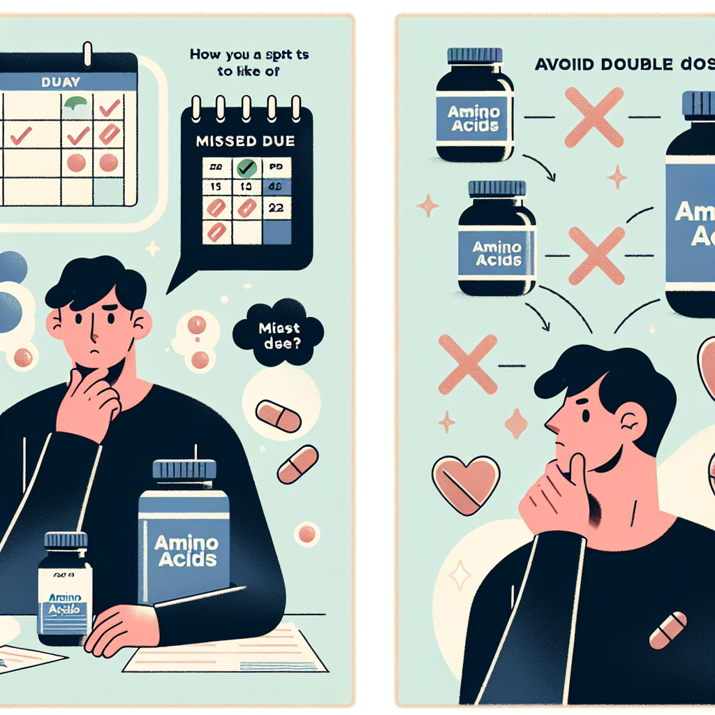 Qué hacer si se olvida una dosis de Aminoácidos Qué hacer si se olvida una dosis de Aminoácidos