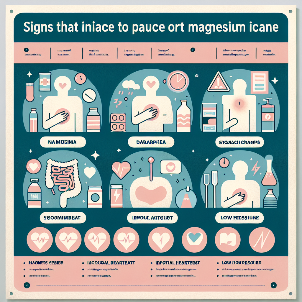 Qué señales indican que debes pausar el uso de Magnesium Qué señales indican que debes pausar el uso de Magnesium
