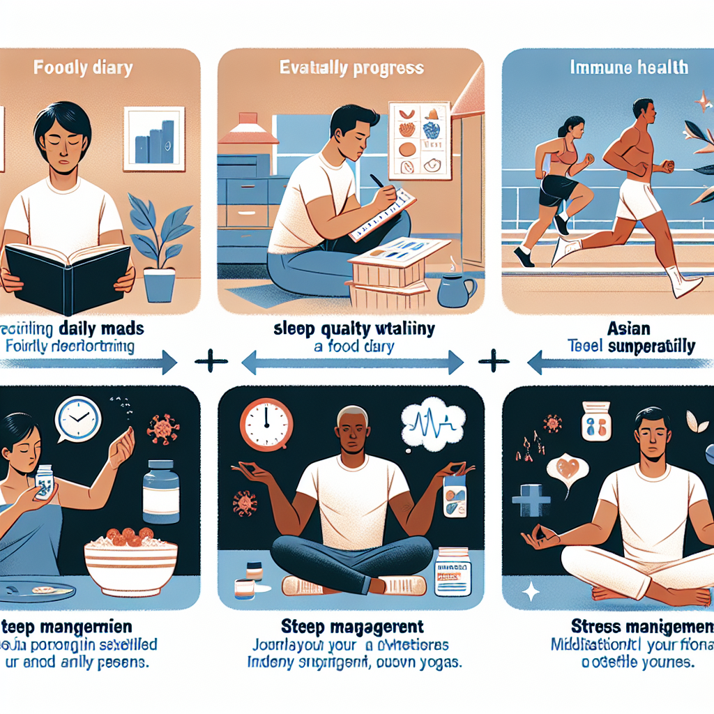 Cómo evaluar tus progresos semanales con Salud inmunológica Cómo evaluar tus progresos semanales con Salud inmunológica