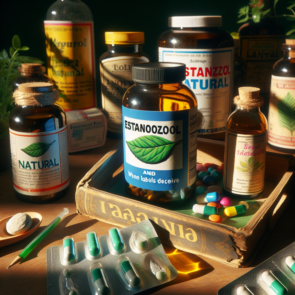 Estanozolol y “natural”: cuando la etiqueta engaña