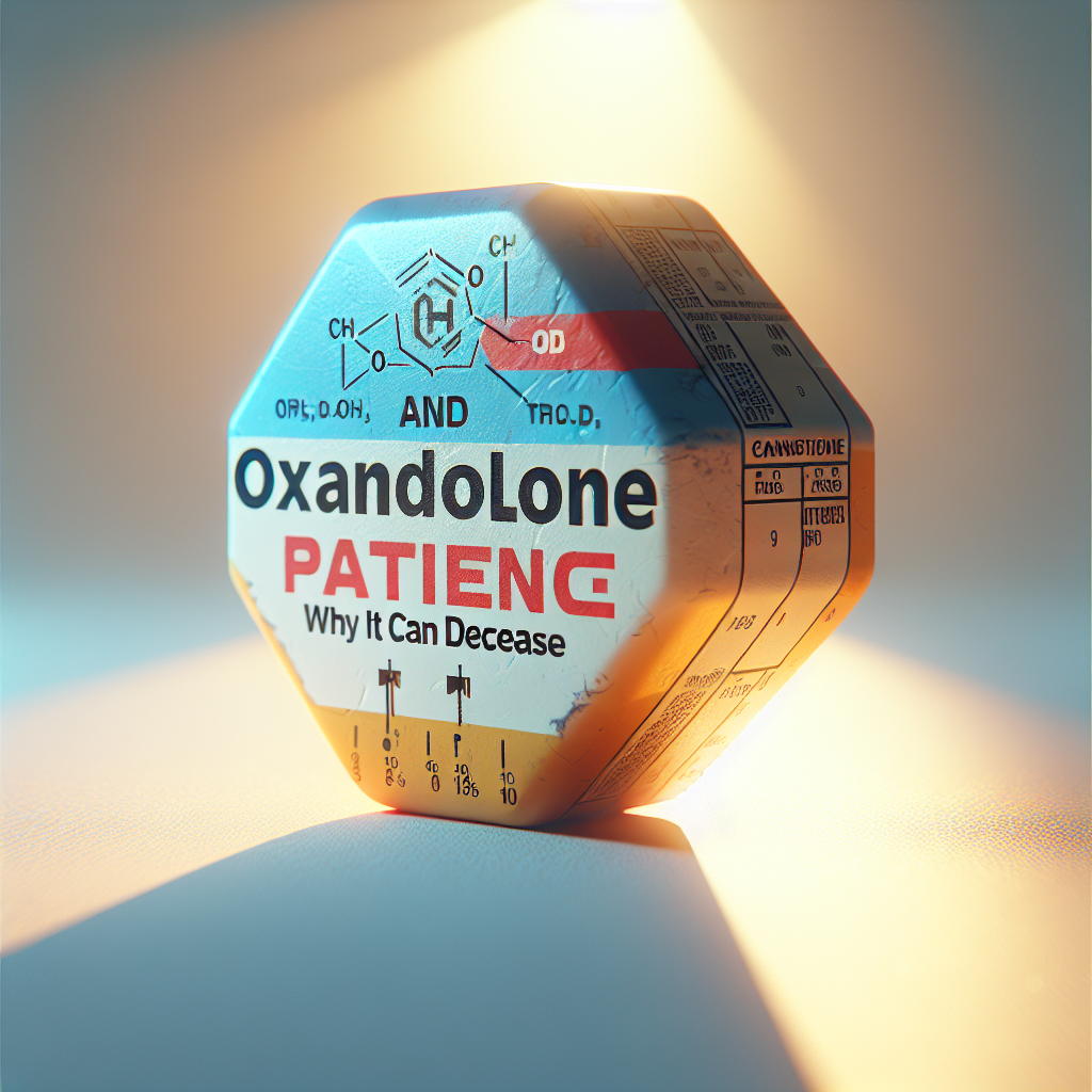 Oxandrolona y paciencia: por qué puede bajar