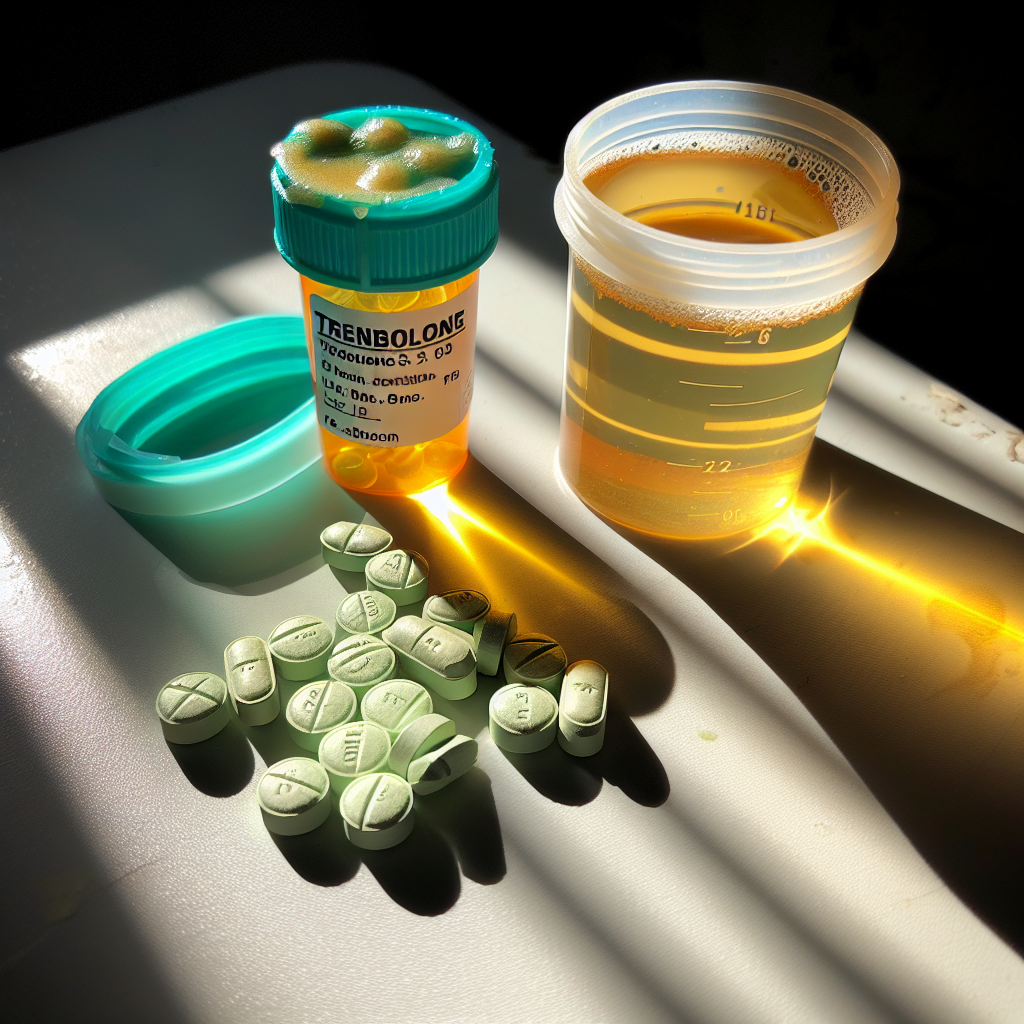 Pastillas de trembolona y orina: cambios de color y causas